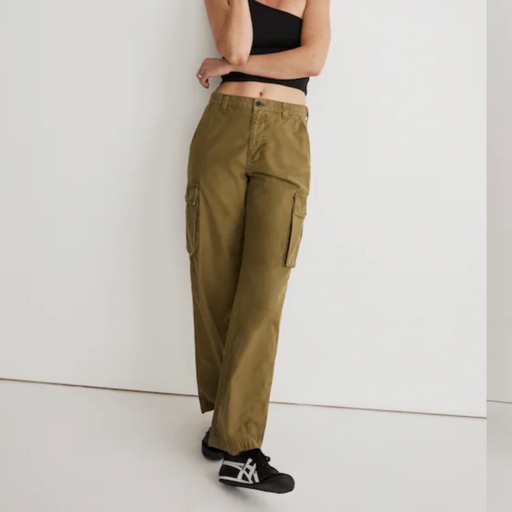 Madewell Slung Low Cargo Pants Size 25